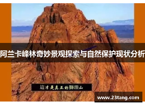 阿兰卡峰林奇妙景观探索与自然保护现状分析